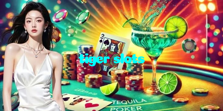 tiger slots casino presented on mobile device in Pakistan with slots and live games